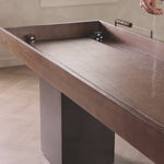 Shuffleboard Table - Natural Brown Guanacaste