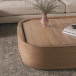 Leandro Coffee Table - Natural Reclaimed French Oak