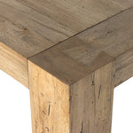 Four Hands Abaso Dining Table Top Right Corner Detail