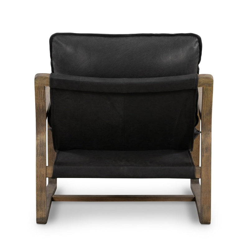 Ace Chair - Umber Black Four Hands Back View