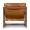 Ace Chair Raleigh Chestnut Back View Four Hands