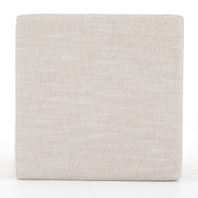 Ainsley Ottoman Savoy Parchment Top View 108509-007
