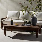 Alameda Outdoor Coffee Table Staged View in Outdoor Setting 233610-001
