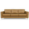Capri Butterscotch - Alessandro Three Seat Leather Sofa