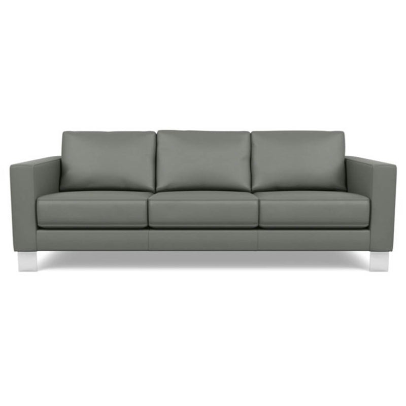 Capri Shadow - Alessandro Three Seat Leather Sofa