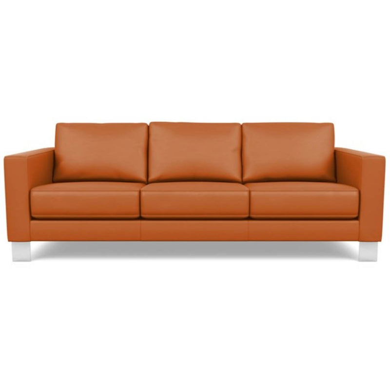 Capri Sunrise - Alessandro Three Seat Leather Sofa