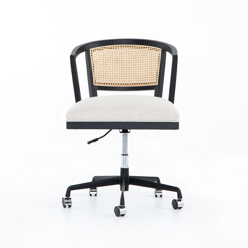 Alexa Desk Chair - Brushed Ebony CTOW-0040203-084P Front View
