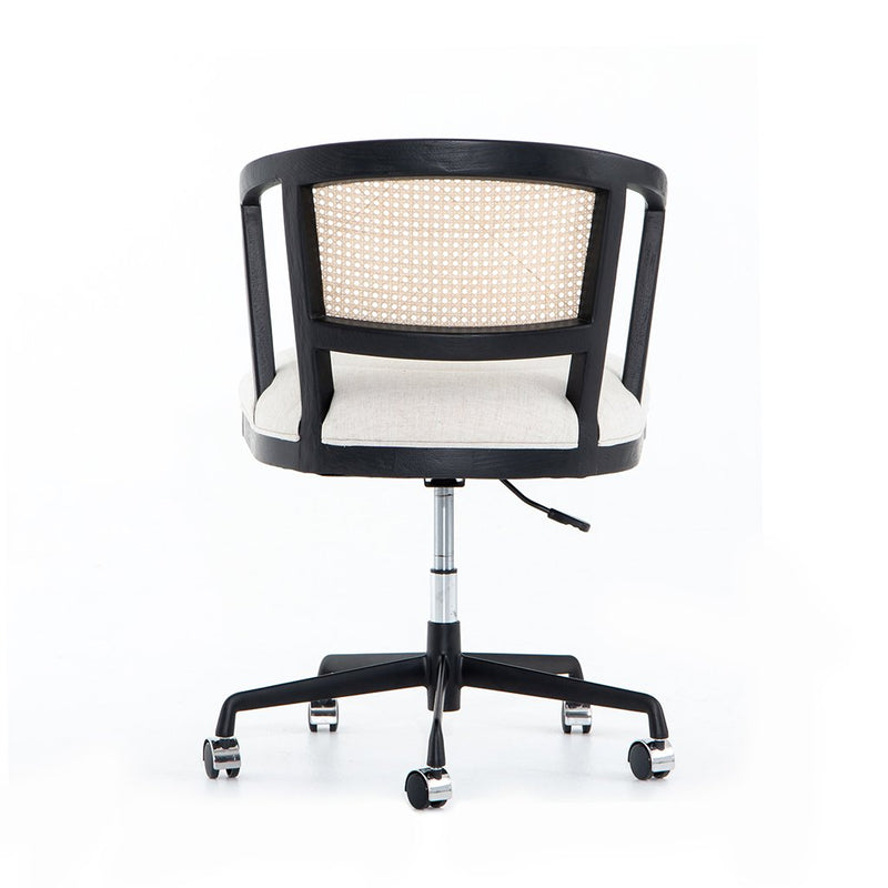 Alexa Desk Chair - Brushed Ebony CTOW-0040203-084P Back View