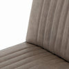 Alice Grey Leather Dining Chair Detail