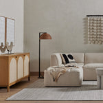 Allegra Sideboard Staged Image in Living Room with Sofa Four Hands
