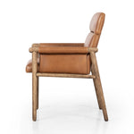 Almada Dining Armchair Valencia Camel Side View Four Hands