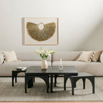 Amara Coffee Table Staged Image in Living Room Setting