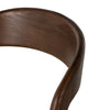 Amare Dining Chair Curved Backrest Detail