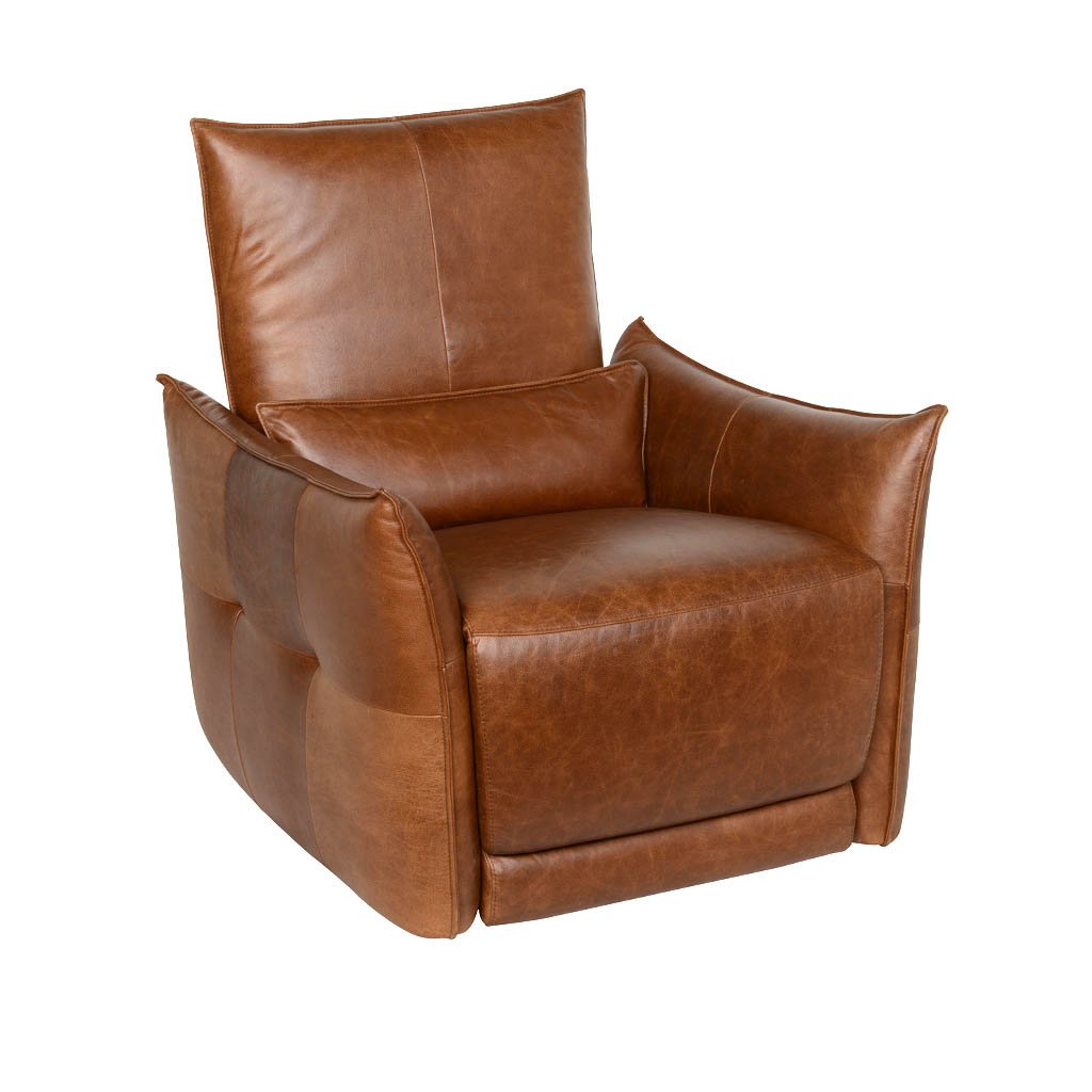 Amsterdam Power Recliner Chair angled view