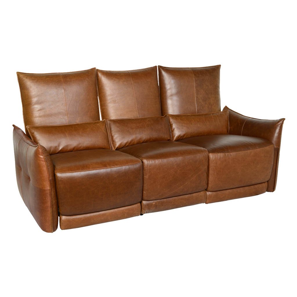 Amsterdam Power Recliner Sofa angled view