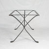 Hand crafted iron table base