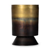 Antonella End Table Rustic Brass Ombre Front View 225119-004
