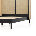 Antonia Cane Bed Brushed Ebony Cane Headboard