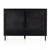 Antonia Cane Bed Brushed Ebony Back View