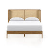Antonia Cane Bed - Toasted Parawood