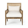 Antonia Cane Accent Chair - Toasted Nettlewood Front View