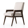 Four Hands Aresa Dining Chair Fawn Oak Angled View