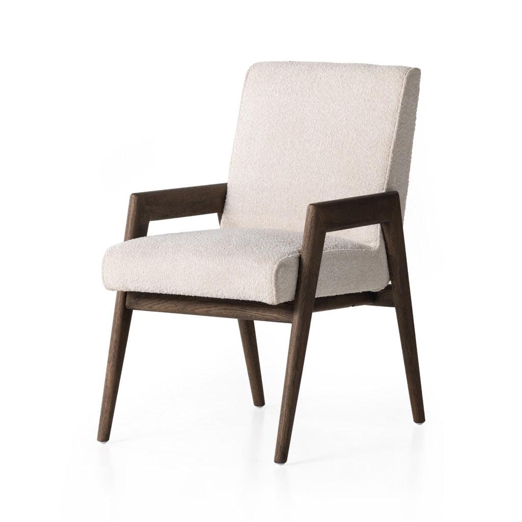 Aresa Dining Chair Fawn Oak Angled View 229551-002