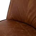 Aria Dining Chair Chestnut Leather