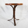 Arrow Iron and Copper Top Side Table