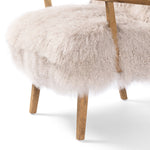 Ashland Armchair Taupe Magnolian Fur Seating 100637-005
