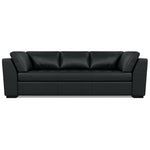 Astoria Leather Sofa Capri Onyx by American Leather