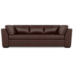 Astoria Leather Sofa Capri Russet by American Leather