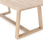 Four Hands Atherton Outdoor Dining Table close view