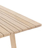 Atherton Outdoor Dining Table top edge view