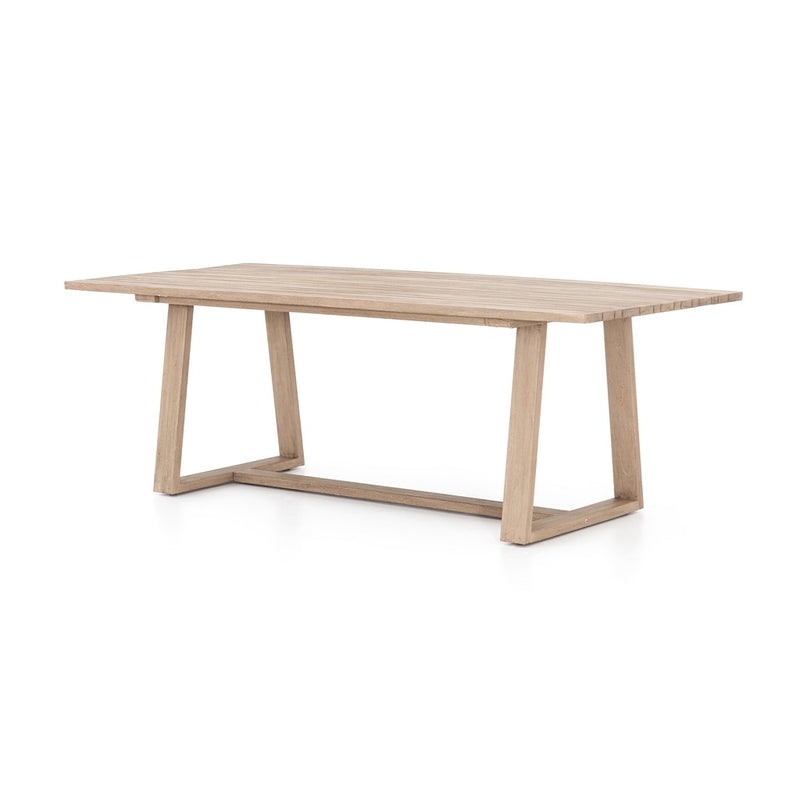 Atherton Outdoor Dining Table angled view