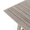 Atherton Outdoor Dining Table Teak Wood Tabletop