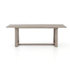 Atherton Outdoor Dining Table Side View