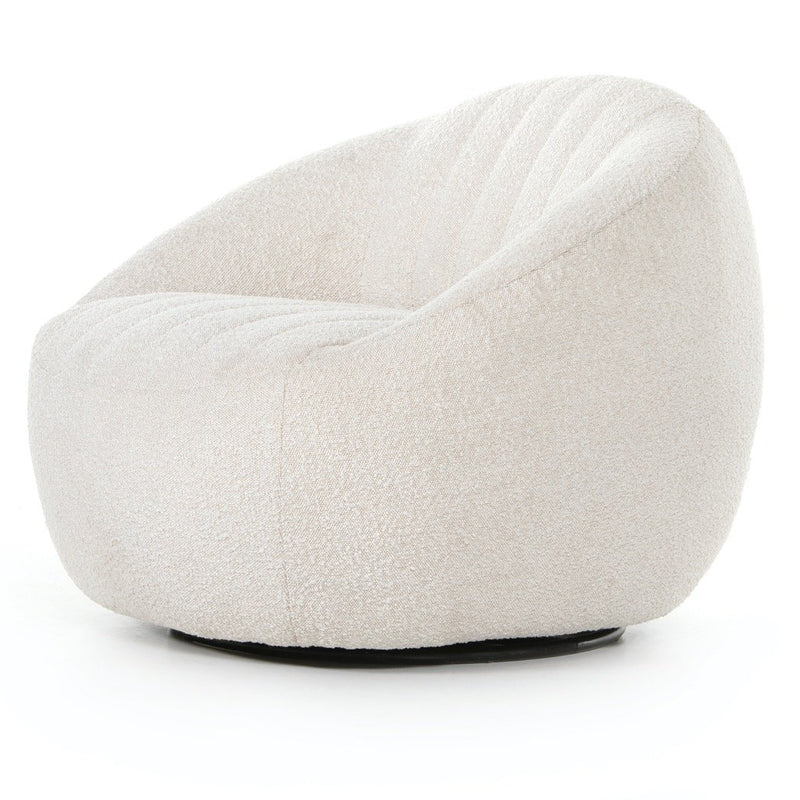 Audie Swivel Chair Angled View