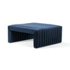 Augustine Ottoman - Sapphire Navy