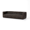 Augustine Dark Leather Sofa - Deacon Wolf