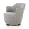 Aurora Swivel Chair Angled View Four Hands
