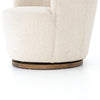 soft boucle fabric chair
