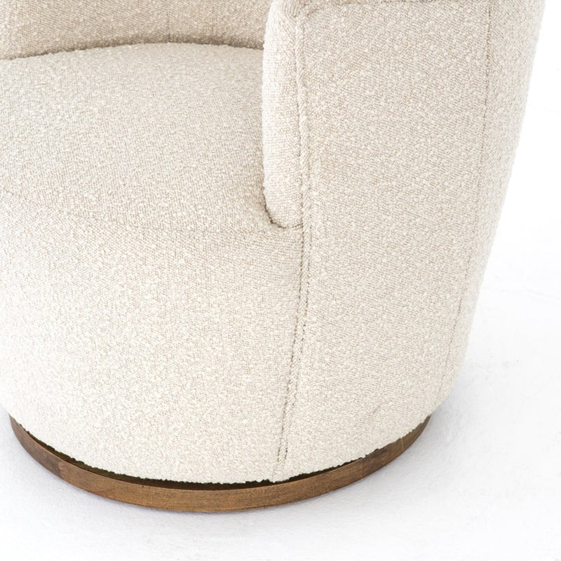 Aurora Barrel Chair - Knoll Natural CPRL-01571-493 Four Hands