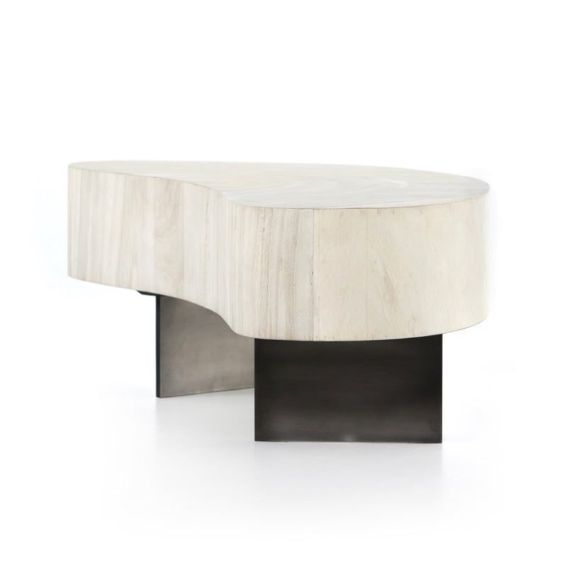 Avett Coffee Table - Bleached Guanacaste