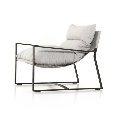 Avon Outdoor Sling Chair Angled View