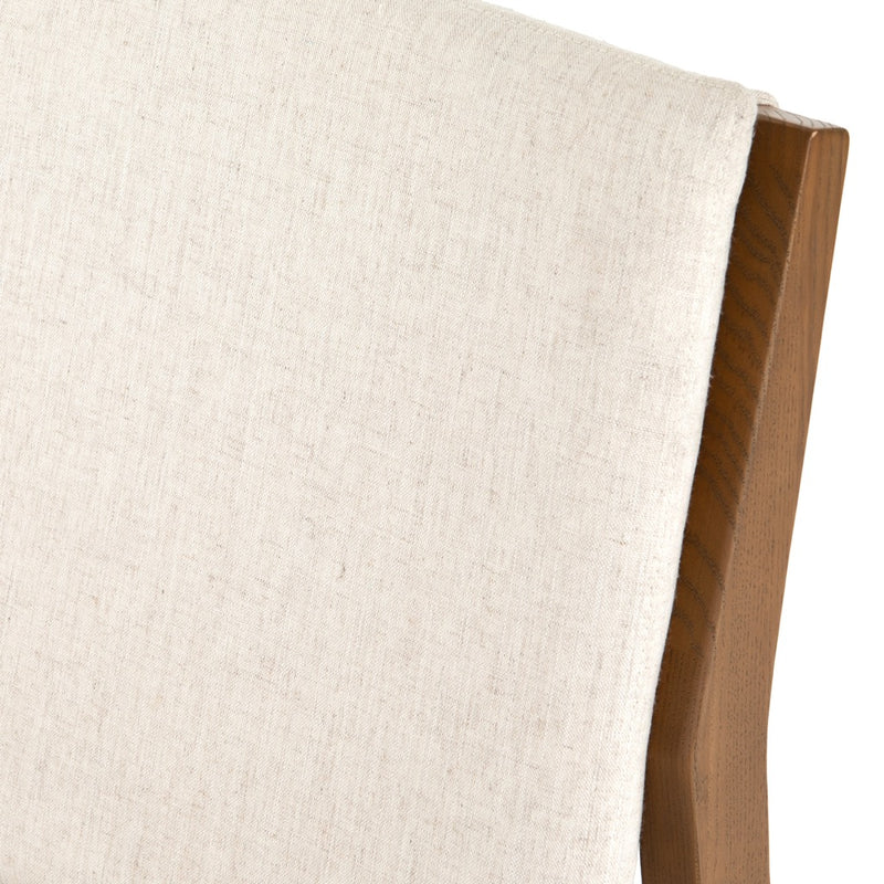 Aya Dining Chair - Back Cushion and Frame Detail