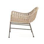 Bandera Outdoor Woven Club Chair Side View JLAN-138A
