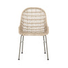 Four Hands Bandera Outdoor Woven Dining Chair front view