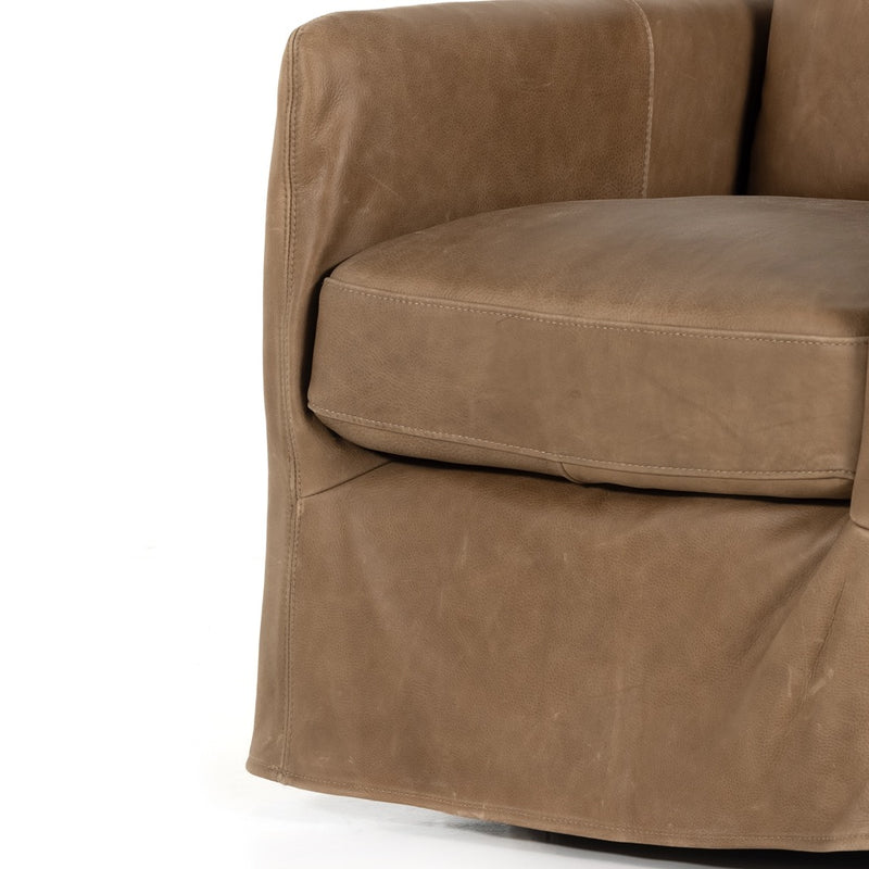 Banks Swivel Chair - Seat Cushion Detail
