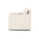 Banks Swivel Chair - Cambric Ivory CKEN-H6-087P Side Profile